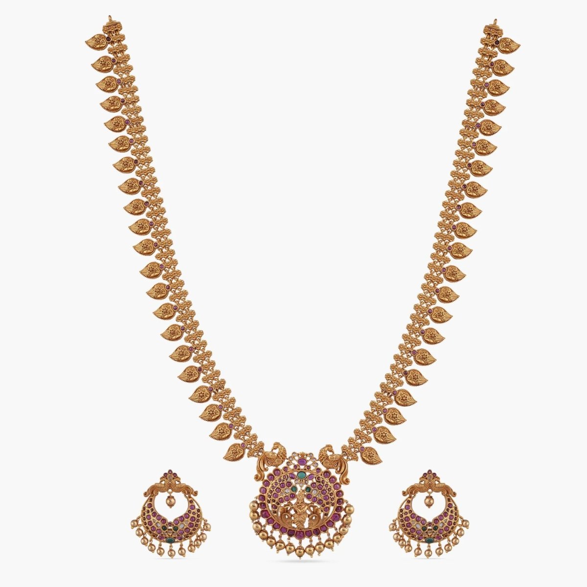Gita Antique Long Necklace Set