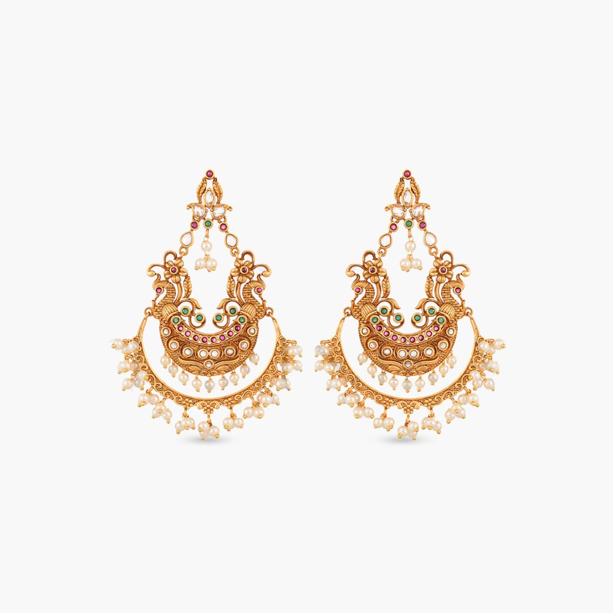 Ruchir Antique Chandbali Earrings
