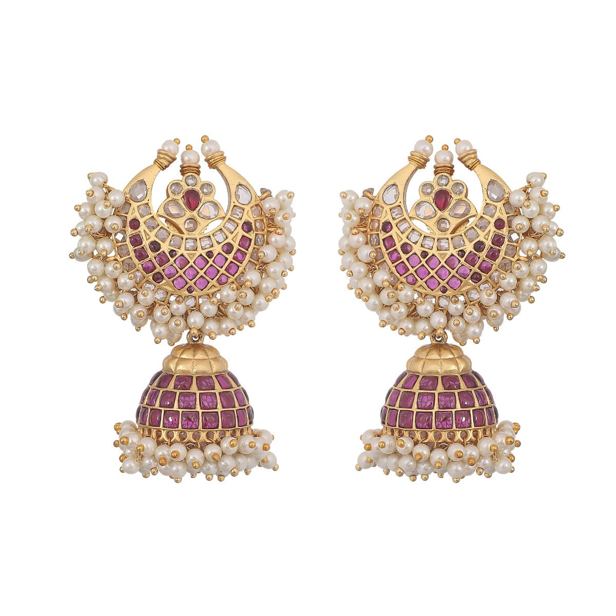 Antique Gold Plated Ronia Earrings