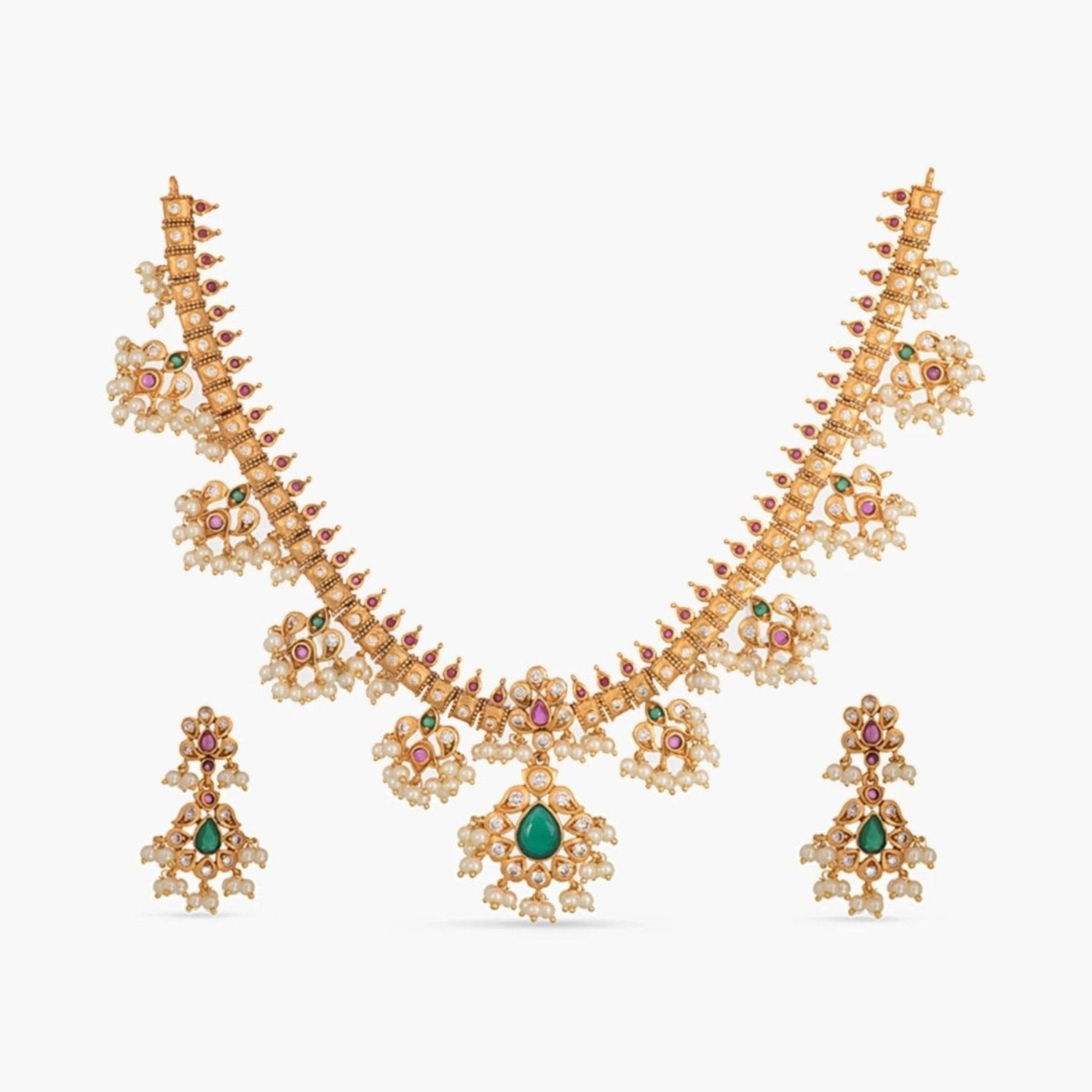 Premal Antique Necklace Set