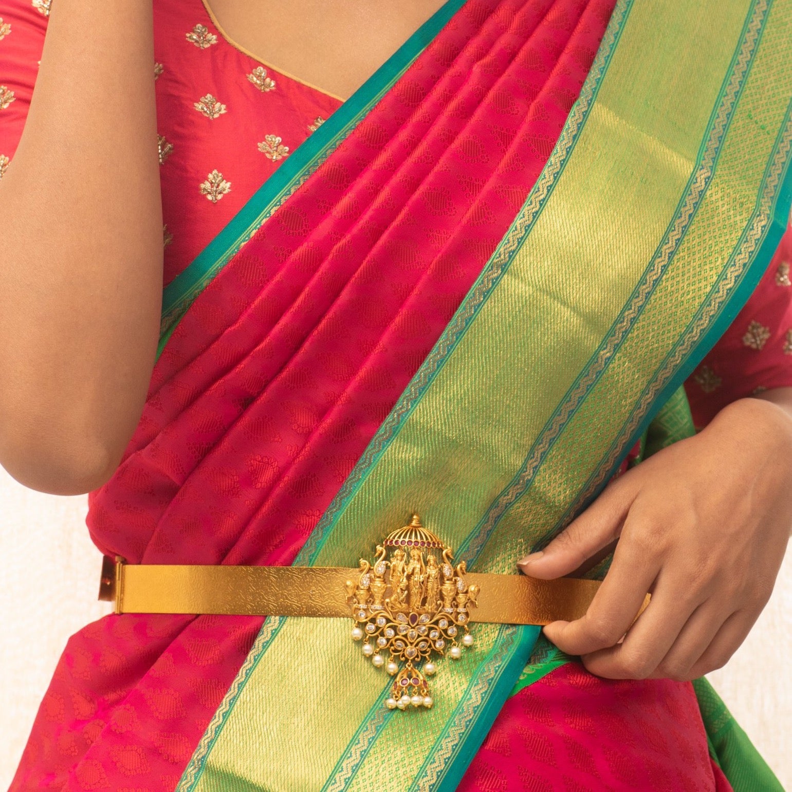 Gold waist deals belt for saree