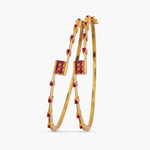 Twisted Delicate CZ Bangles