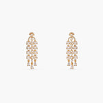 Eileen Chandelier CZ Earrings 