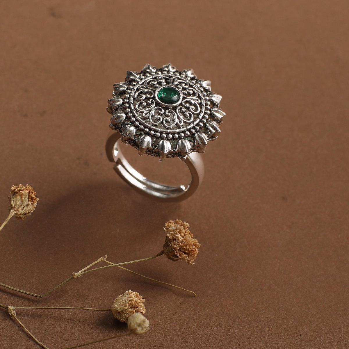 Maati Classic Antique Oxidized Ring