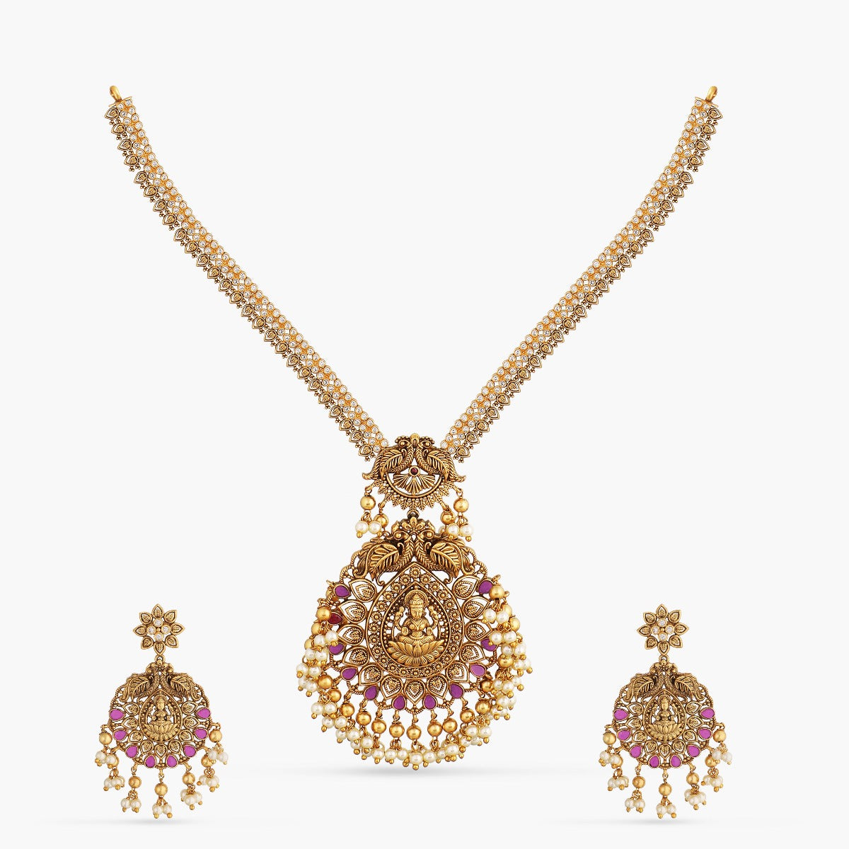 Akruti Antique Necklace Set 
