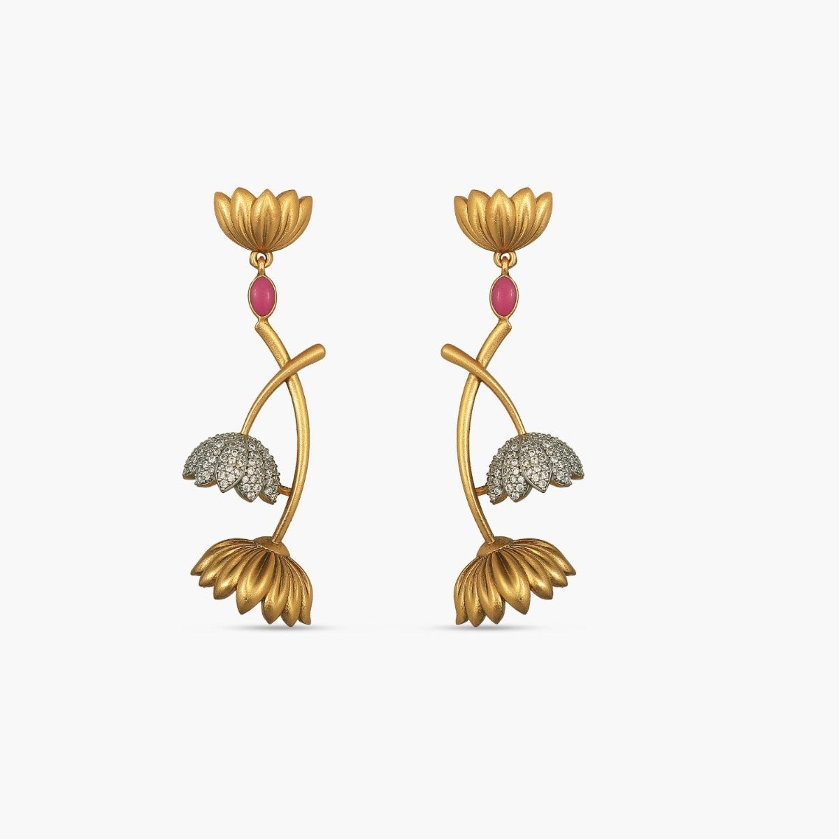 Fleur Lotus Dreamy Earrings