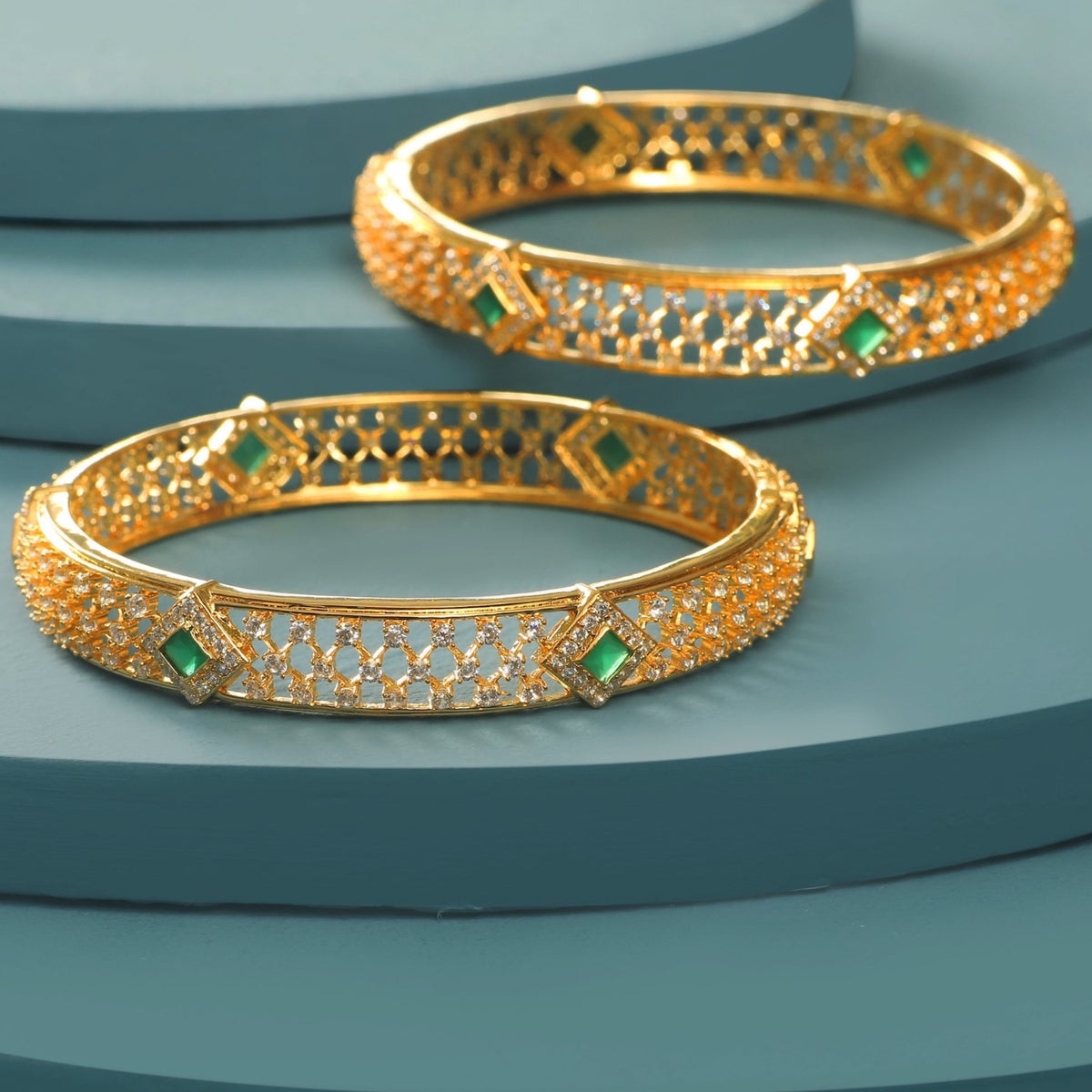 Eley Nakshatra CZ Bangles