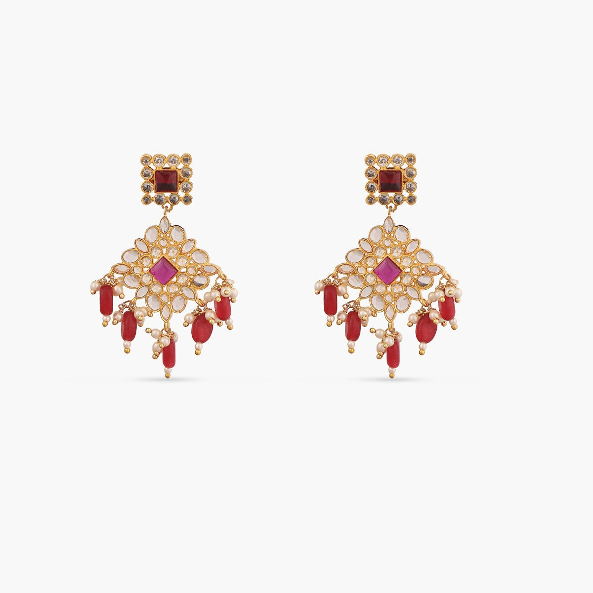 Ogan Kundan Earrings 