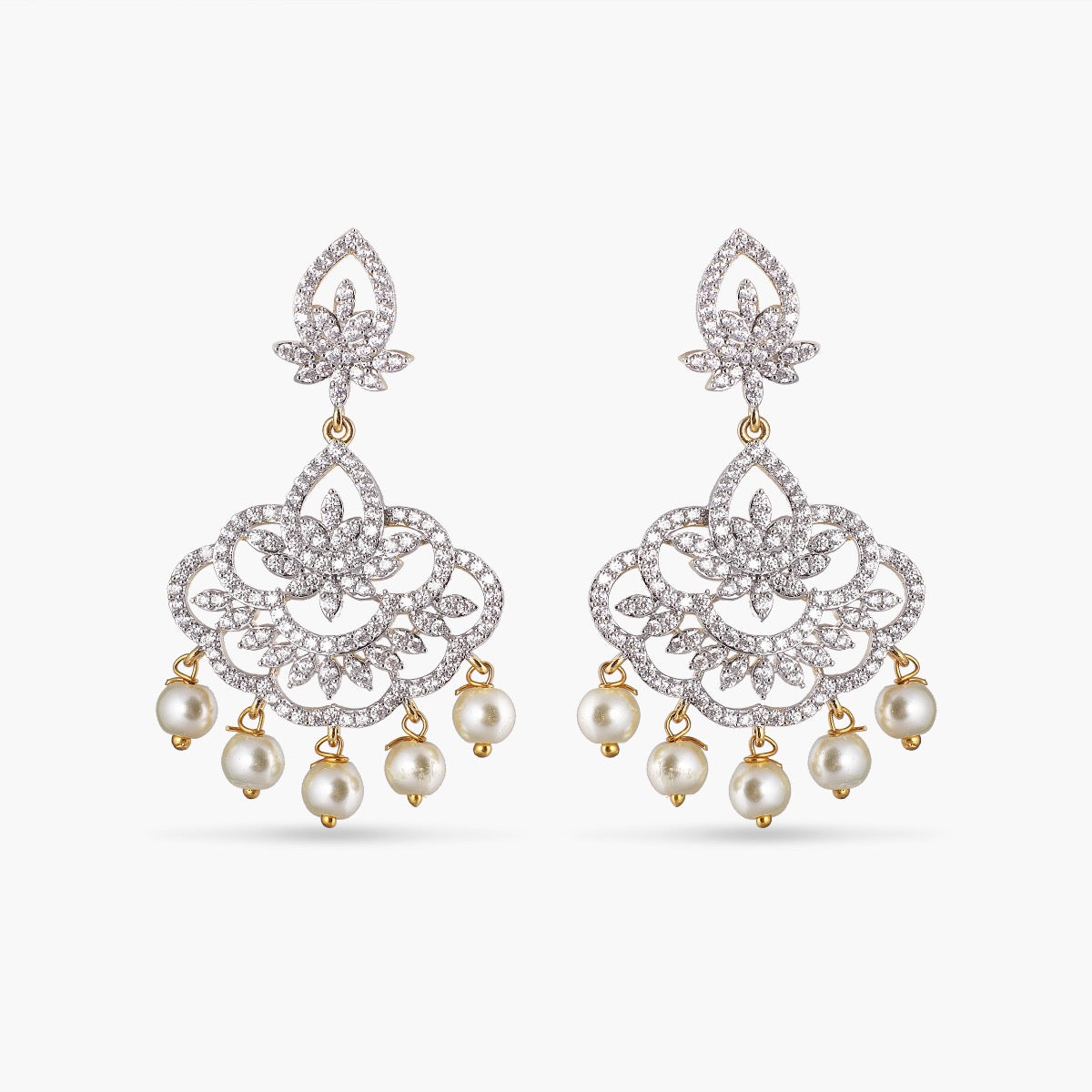 Kuhu Nakshatra CZ Earrings