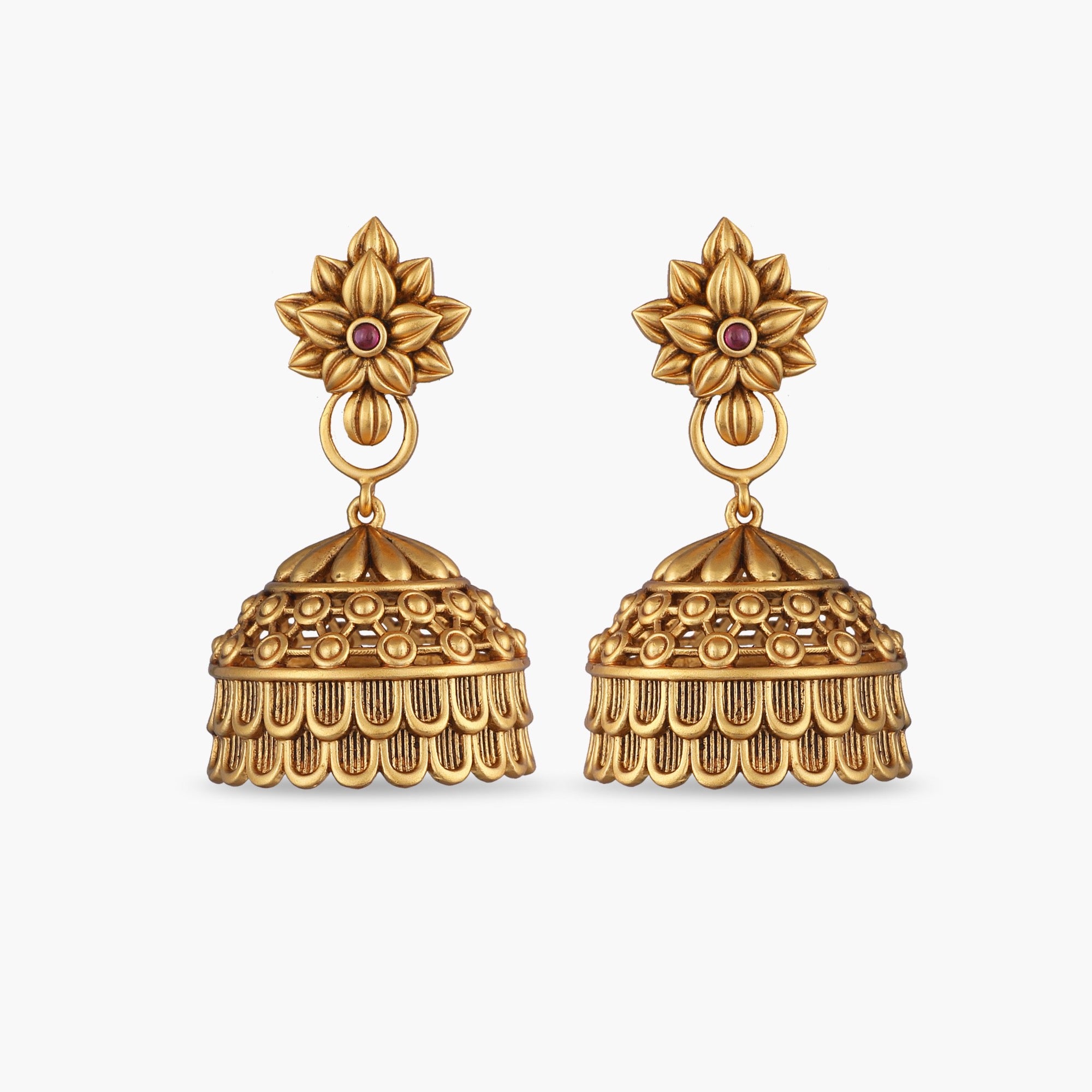 Deava Antique Jhumka Earrings