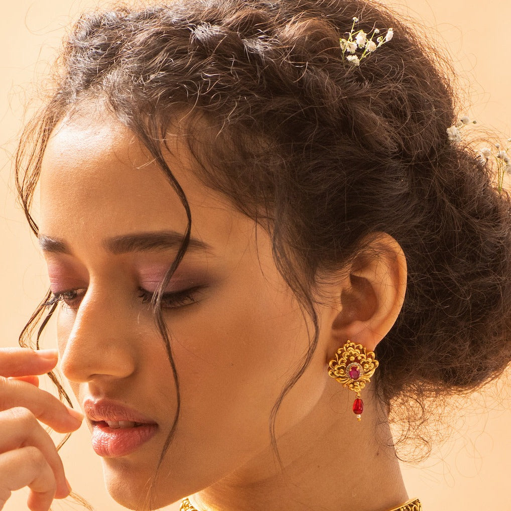 Alaric Greek Earrings