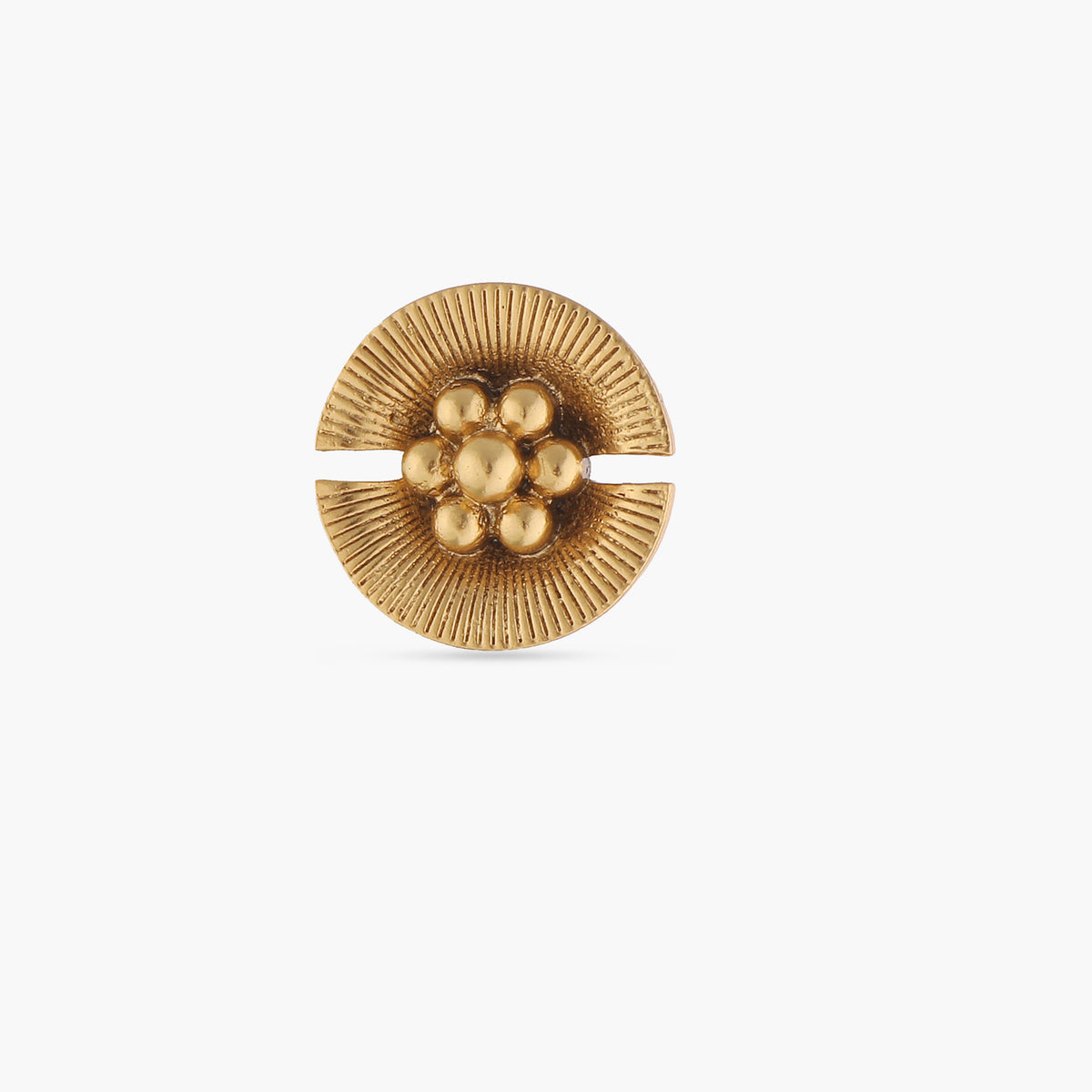 Gaia Gold Plated Tribal Ring