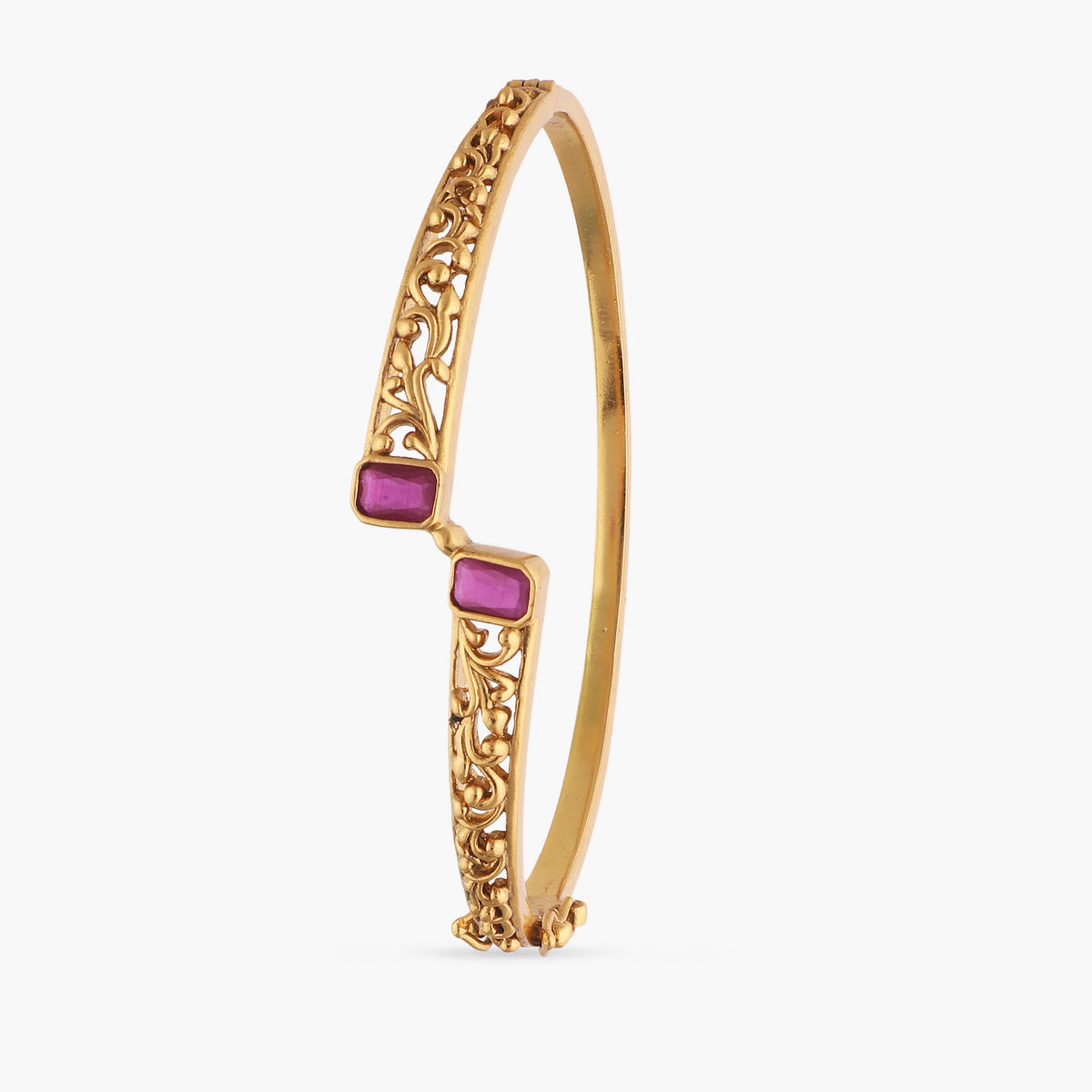 Aretha Gold Plated Tribal Bracelet