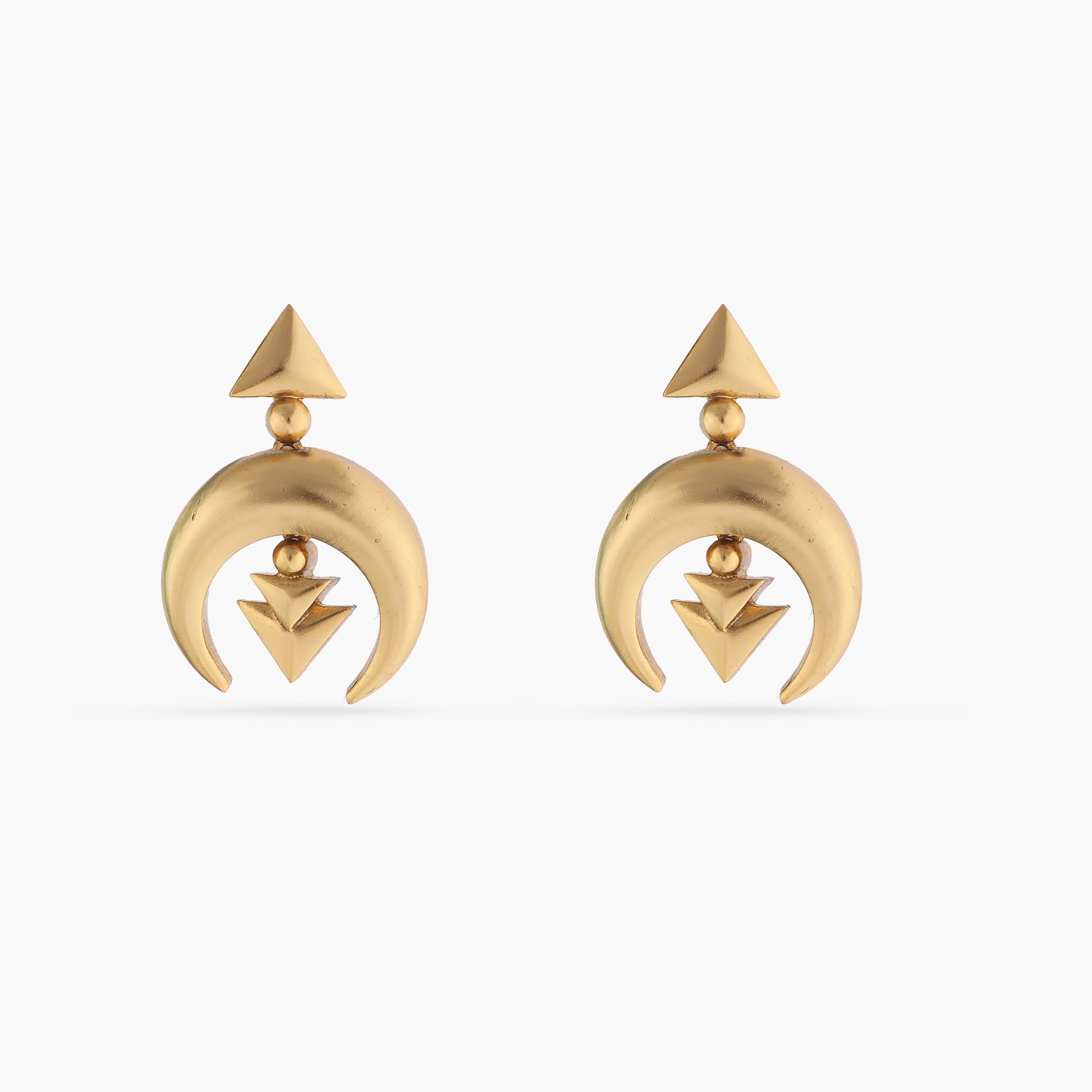 Cora Gold Plated Tribal Earrings