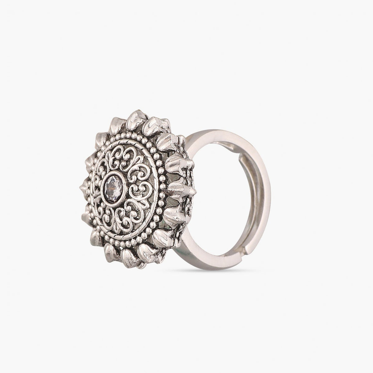 Maati Classic Antique Oxidized Ring