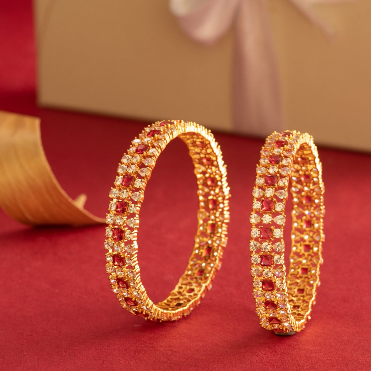 Satina Delicate CZ Bangles