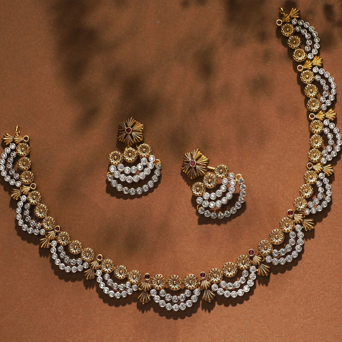 Norah Antique Simple Necklace Set