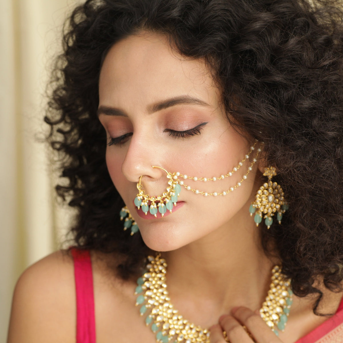 Yovana Kundan Earrings