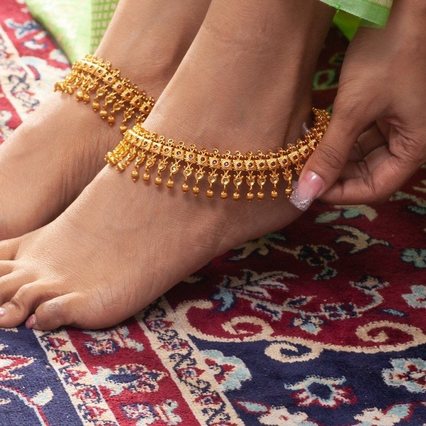 Ginal Antique Anklets