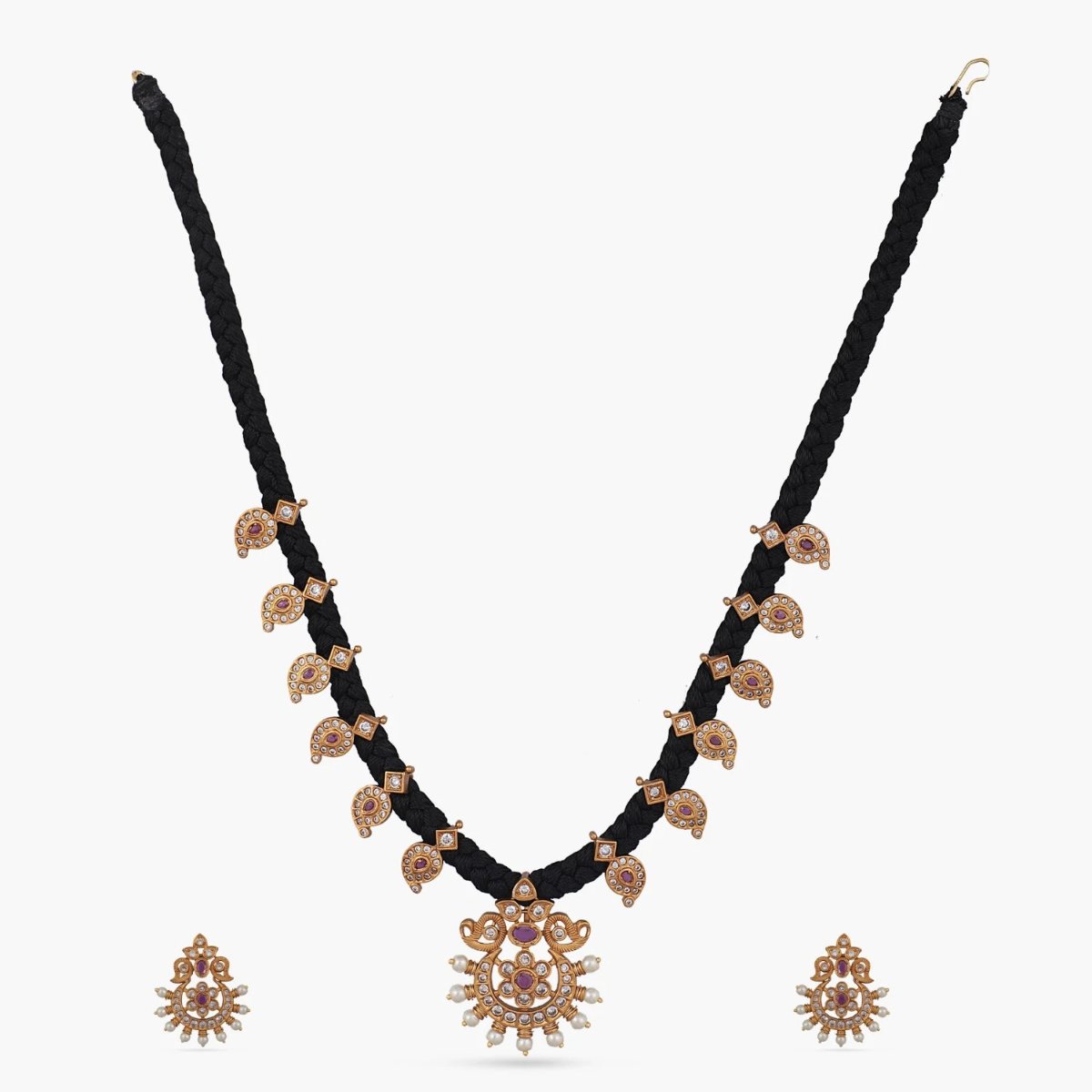 Rukm Antique Necklace Set