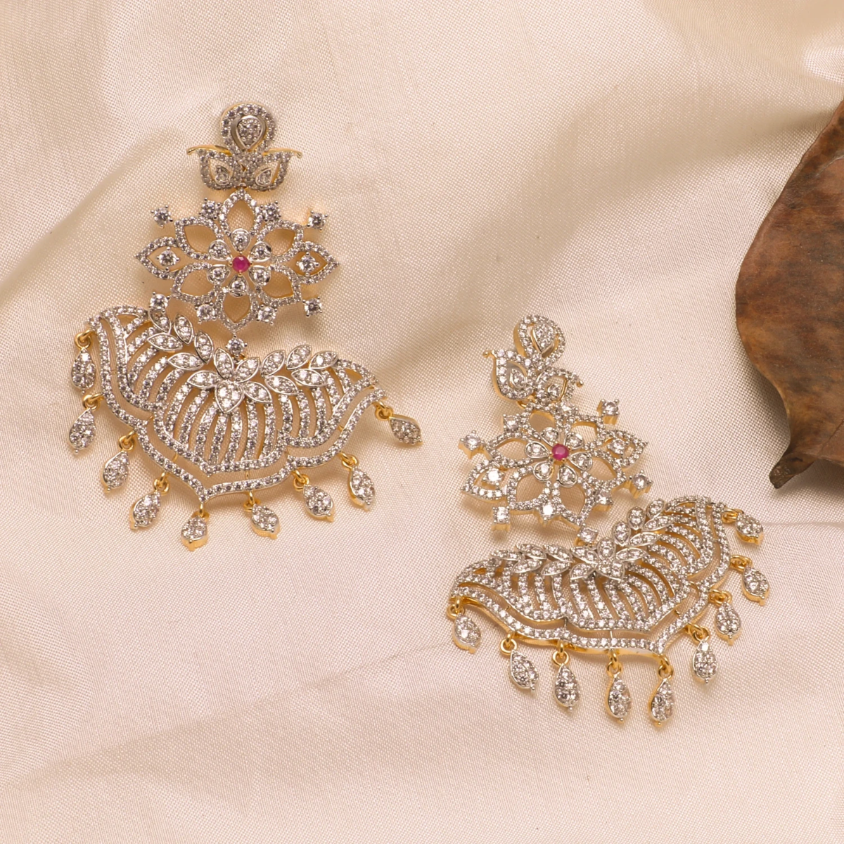 Farida Nakshatra CZ Earrrings