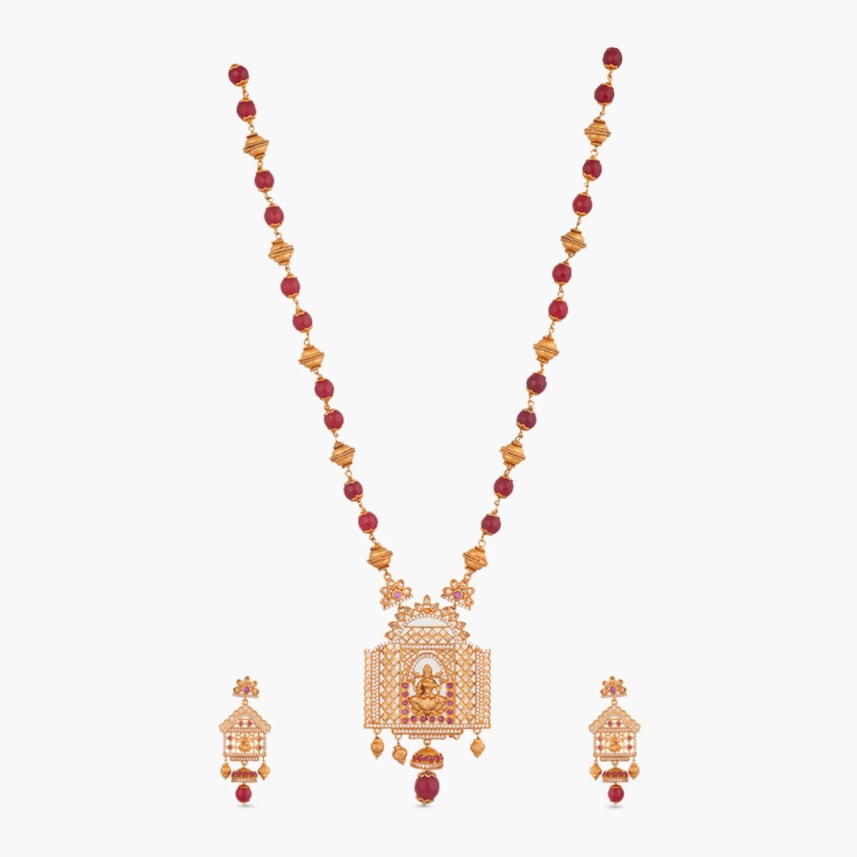 Padma Antique Long Necklace Set