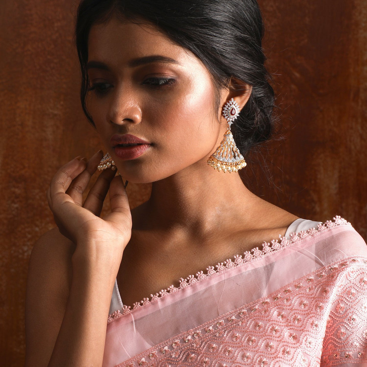Tara Nakshatra CZ Earrings