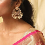 Regal Antique Chandbali Earrings