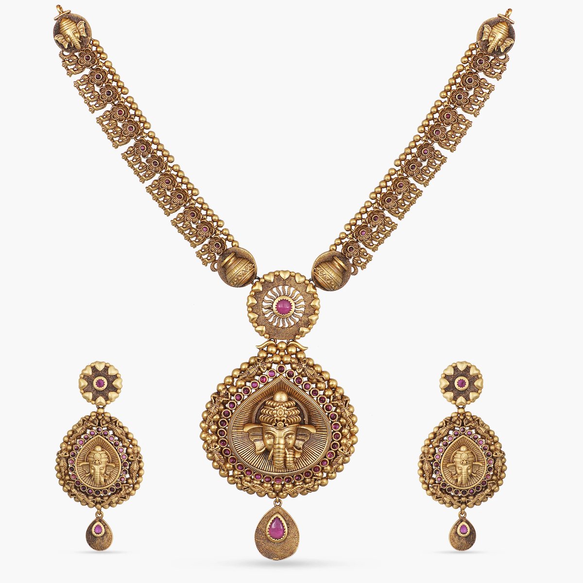 Abiya Antique Necklace Set