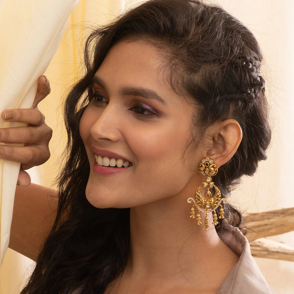 Ritika Antique Earrrings