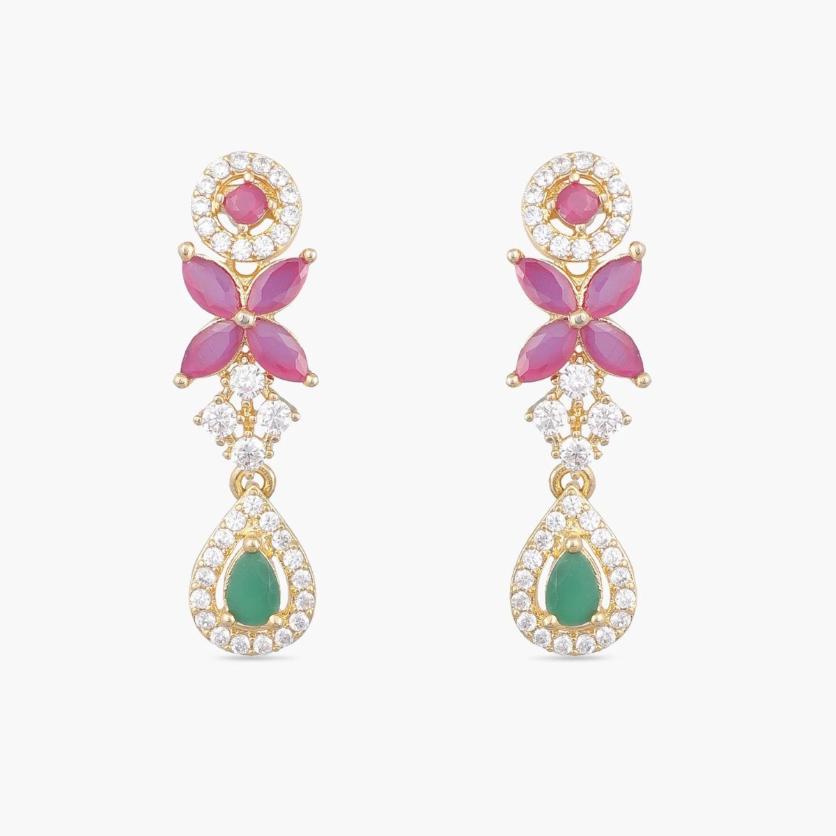 Ariya Nakshatra CZ Necklace Set