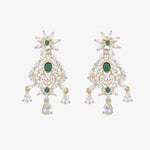 Safa Nakshatra CZ Black Beads Necklace Set
