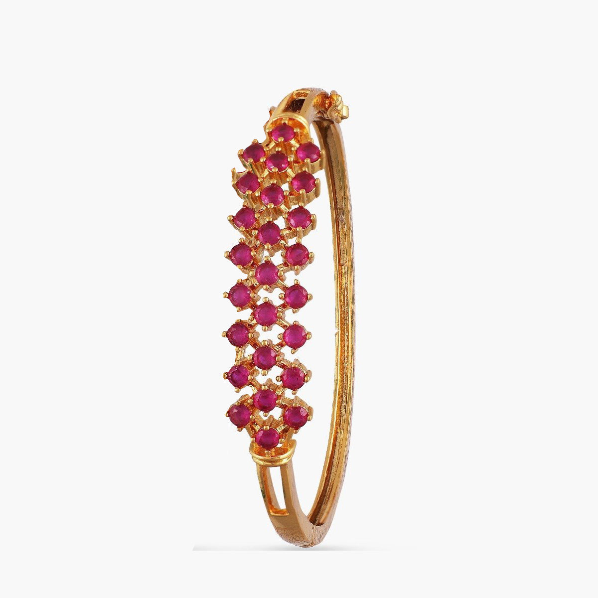14K Solid Yellow Gold Beaded Station Ruby Bracelet – LTB JEWELRY