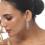 Eileen Chandelier CZ Earrings 