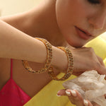 Monami Antique CZ Bangles 