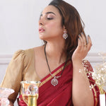 Manuja Nakshatra CZ Black Beads Set