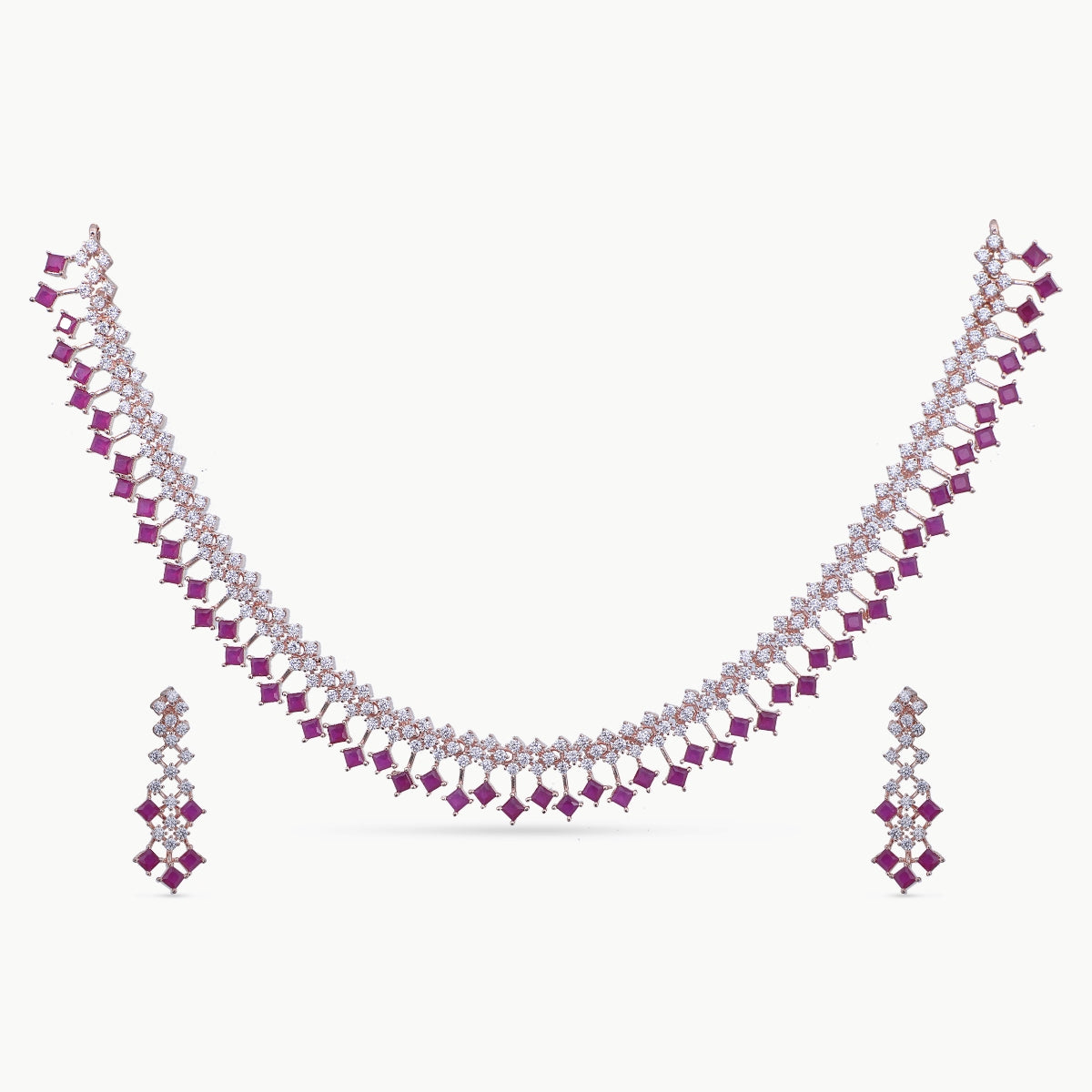 Punam Nakshatra CZ Necklace Set