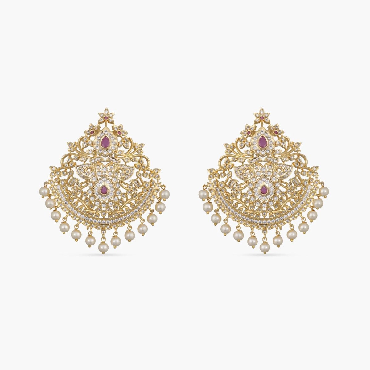 Nandini Nakshatra CZ Hair Brooch