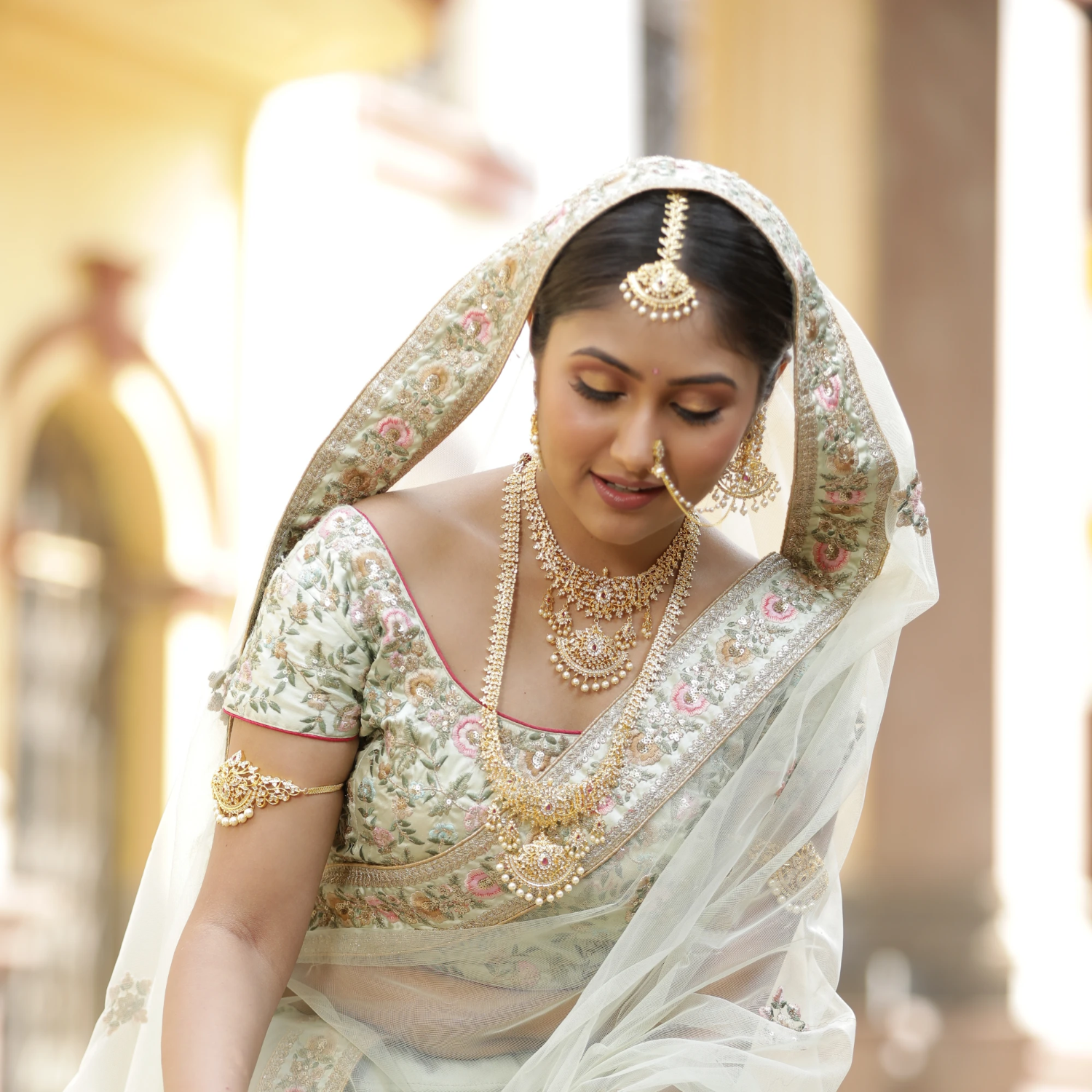 Bridal jewellery set shop near me deals